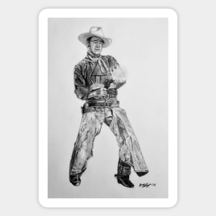 John Wayne Sticker